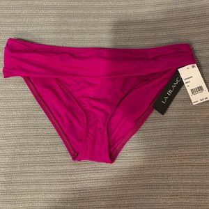 La Blanca Magenta Bathing Suit Bottoms
